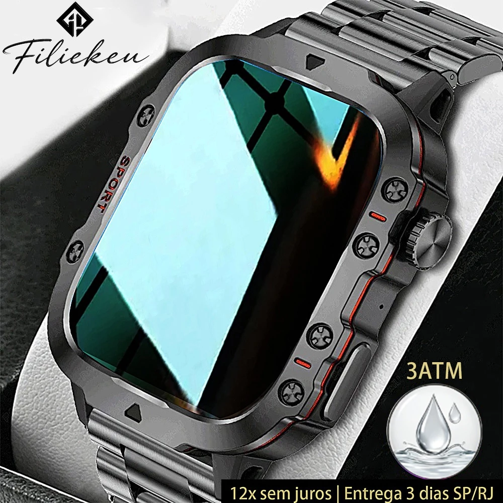 Smartwatch Monitor Cardíaco Tela IPS