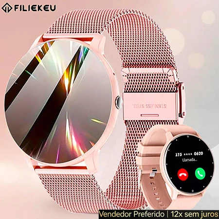 FILIEKEU Smartwatch Feminino Esportivo