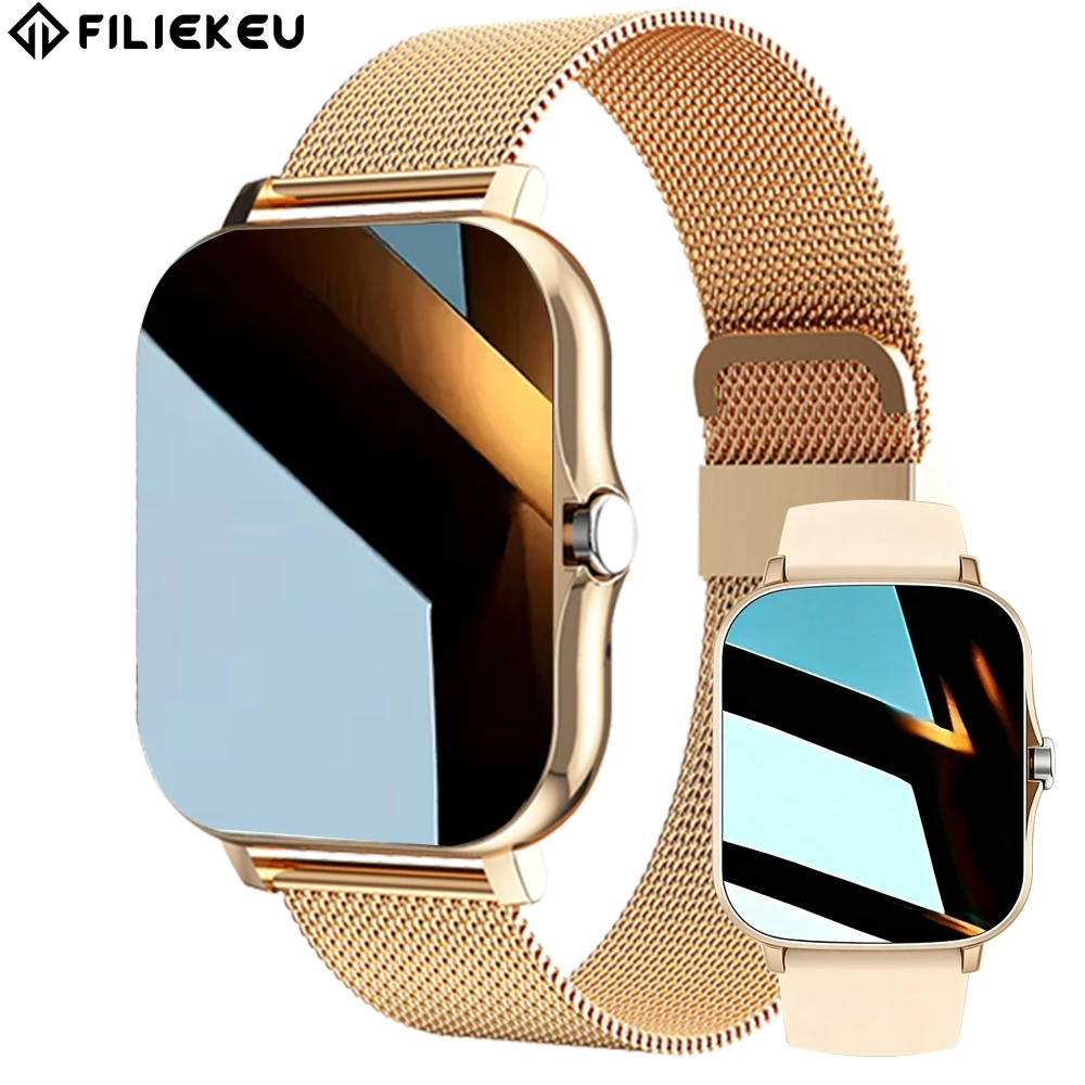 FILIEKEU Smartwatch Chamada Bluetooth